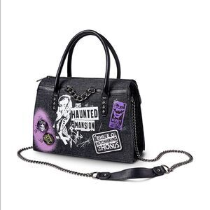 Loungefly Disney Haunted Mansion Crossbody Bag & Card Wallet NWT